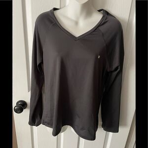 Lucky Brand fleece lined v-neck long sleeve shirt